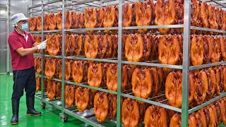 Duck Preservation Before Refrigeration!Smoked Duck Tradition/沒冰箱的年代怎麼保存鴨肉？甘蔗煙燻鴨賞製作_60年老字號_鴨寮故事館