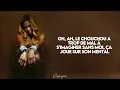 Ronisia - Body (paroles) SENSATION