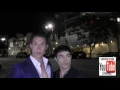 Justin Jedlica aka the Human Ken Doll talks about the plastic barbi outside the Reality TV Awards at