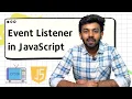 Event Listener in Java Script JS for Beginners - 35 code io