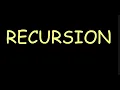 Recursion Tutorial Print Array Elements In Reverse Order