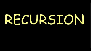 Recursion Tutorial Print Array Elements In Reverse Order