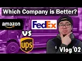 Which Deliver Company Should You Work For Amazon vs UPS vs FedEx
