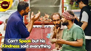 Poor Man Eating Bread Only