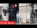 Download Lagu Disrespectful Tourist Crosses White Line and Laughs at Guard’s Warning