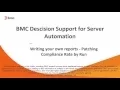 BSA Writing Patching Compliance Rate by Run reports