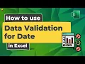 Data Validation for Date in Excel