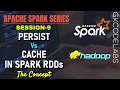Persist Vs Cache in Spark Session-9 Apache Spark Series from A-Z