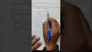 JAVA Pattern based on Floyd s Triangle