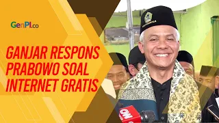 Ganjar Respons Prabowo: Masa sih Orang yang Ingin Internet Otaknya Lambat