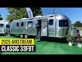 Tour the BIGGEST Airstream 2025 Classic 33FBT Luxury Travel Trailer