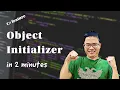 C Object Initializer