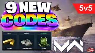 NEW EXCLUSIVE - NEW MODERN WARSHIPS PROMO CODES