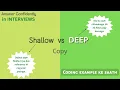 Object Cloning in Java Shallow vs DEEP Copy Clone Method