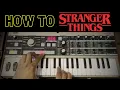 Stranger Things synth tutorial on Microkorg Verysickbeats