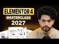 Elementor v4 Wordpress Tutorial Complete MasterClass for Beginners
