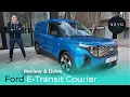 Ford E-Transit Courier Electric Van - Full Review Drive