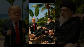 Funny Beach Day With Baby Trump Netanyahu And Ali Khamenei Shorts Trump Funny  Funny Beach Day With Baby Trump Netanyahu And Ali Khamenei Shorts Trump Funny