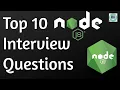 Top 10 Node JS Interview Questions Node js 4K Education Funda