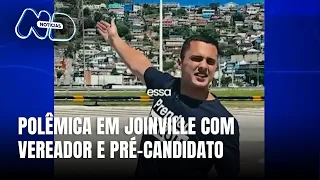Polêmica em Joinville: vídeo mostra vereador chamando comunidade de Floripa de “lixo”