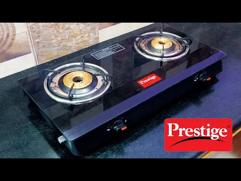 Download MP3 Prestige Pearl Glass Top 2 Burner Gas Stove Unboxing Installation & Review | Best 2 Burner Gas Stove