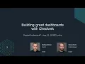 checkmk conference Tech Session - Building great dashboards with Checkmk