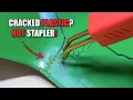 How to Fix Cracks in Plastic Using a Hot Stapler