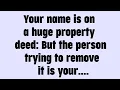Download Lagu 🌈Today god messag || Your name is on a huge property deed: but the person... || #god #godmessage