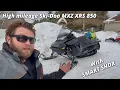 Is It Worth Buying a High Mileage High Tech Snowmobile