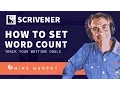 Scrivener Word Count Targets