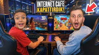 KARDEŞİM İÇİN GECE İNTERNET CAFE AÇTIRDIM!!