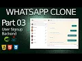 How to Build a Chat app User Registration Backend
