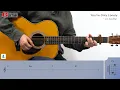 You're Only Lonely-J.D. souther [TAB] ｜Guitar Cover｜좋은악보