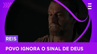Povo ignora o sinal de Deus durante a celebração de Saul | Reis