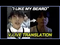 How BTS V Connects With Fans Without Saying Much (Full Translation \u0026 Reaction)
