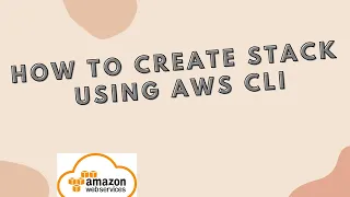 create cloudformation stack using aws cli How to use AWS CLI to create a stack from scratch