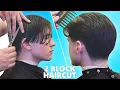 Two block haircut tutorial live