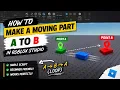 How to Make a Moving Part in Roblox Studio A to B Lua