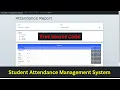 Attendance Management System Student Attendance Management System in php Php project