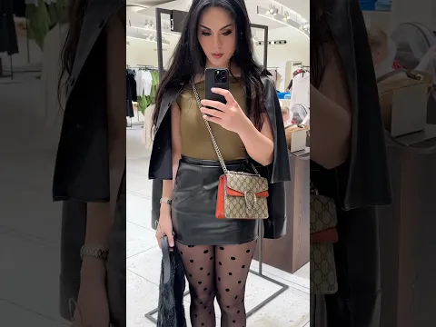 Outfit check ✔️ shopping OOTD 🖤