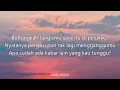 Bernadya - Satu Bulan (Lirik)