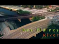 Down town Des Plaines IL Drone Plaines