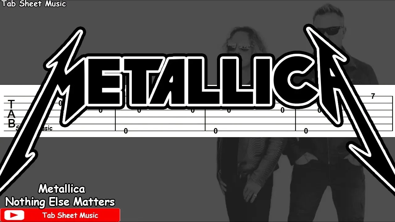 Metallica - Nothing Else Matters Guitar Tutorial Metallica - Nothing Else Matters Guitar Tutorial