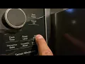GE Microwave - How to Operate