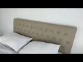 Unboxing This Gorgeous Tufted Upholstered Headboard From Amazon