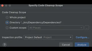 Code Cleanup