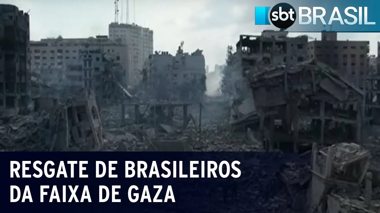 Grupo de brasileiros está na fronteira, mas não tem previsão de travessia | SBT Brasil (20/10/23)