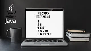 How to print Floyd triangle using java class 9 class 10 ICSE sem2 cbse