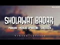 Download Lagu SHOLAWAT BADAR || Tiktok 2024 (Lyric Video)