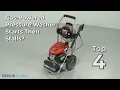 Top Reasons Pressure Washer Starts Then Stalls Pressure Washer Troubleshooting